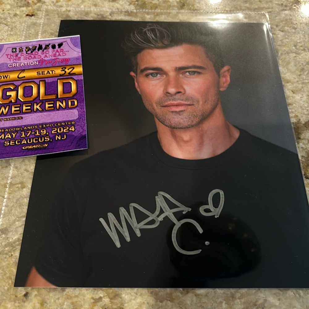 Matt Cohen Autographed Photo